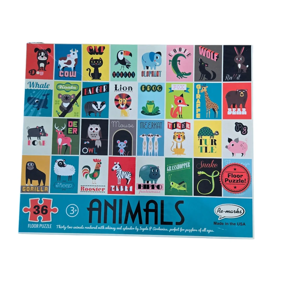 Animals Floor Puzzle 36-Piece
